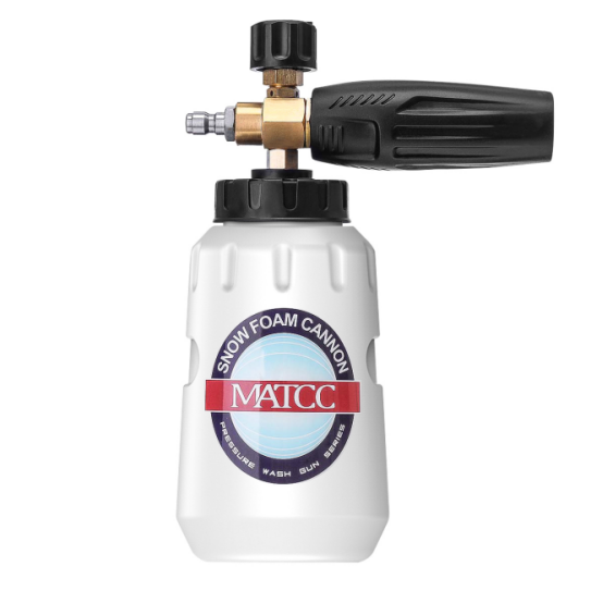 Brand New MATCC Foam Cannon III with 1/4'' Quick Connector Wide Neck Bottle(0.22gal),-$35