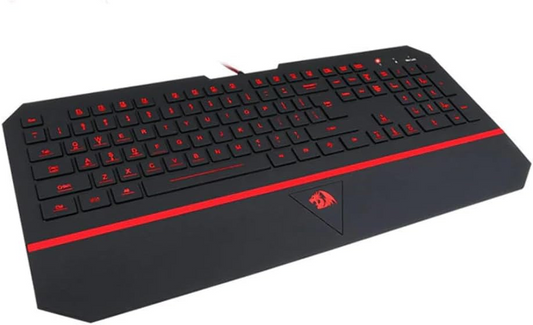 Brand New-Redragon K502 RGB Gaming Keyboard RGB LED Backlit .Wrist Rest (RGB backlit)