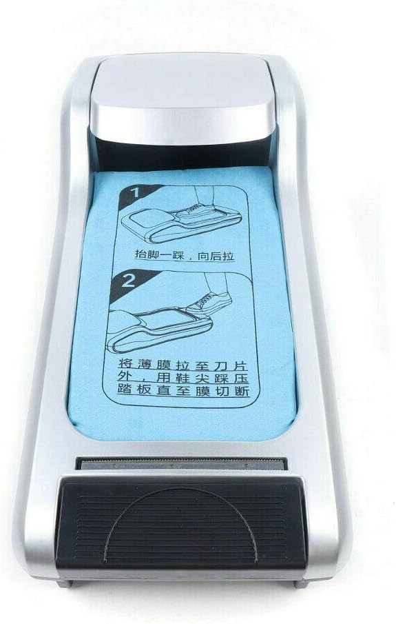 BNIB-Automatic Shoe Covers Machine,Reusable Disposable Shoe Cover Dispenser F/Home,Office,Hotel,Lab,