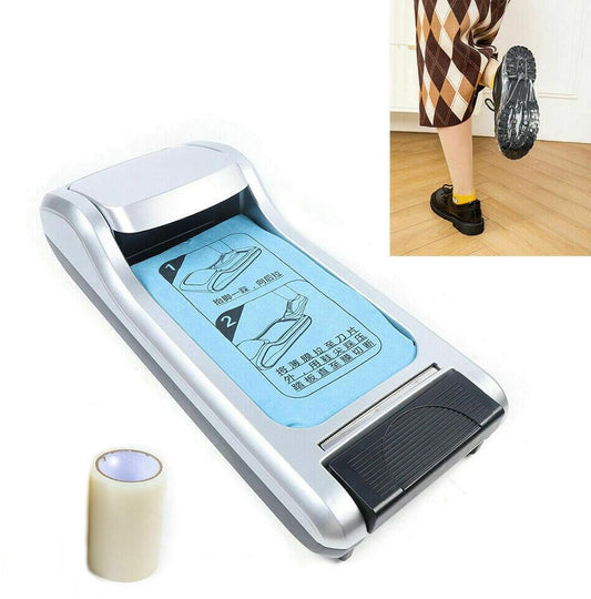 BNIB-Automatic Shoe Covers Machine,Reusable Disposable Shoe Cover Dispenser F/Home,Office,Hotel,Lab,