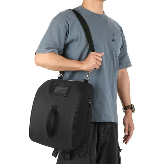 BNIB- Durable Bike Helmet Bag Zippered Motorcycle Helmet Carrying Bag Bicycle Helmet Storage