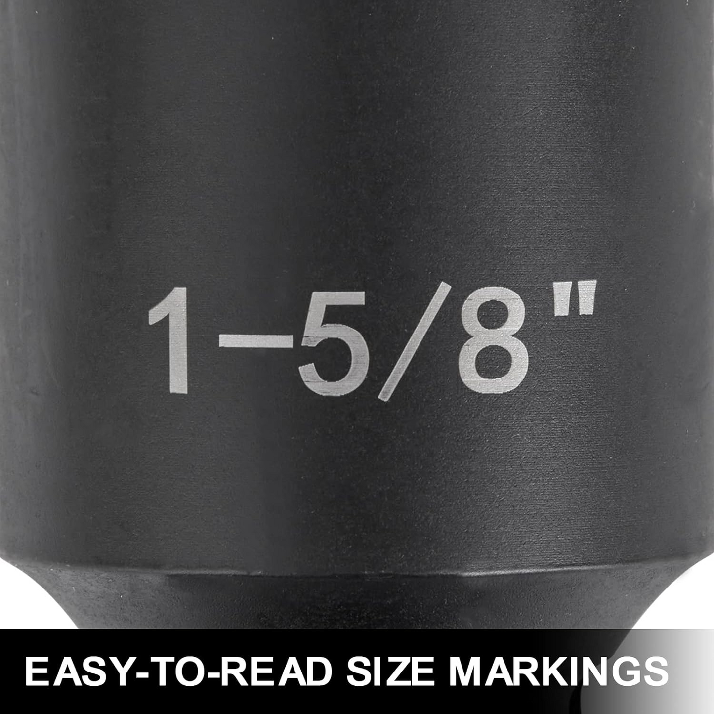BNIB-VEVOR Impact Socket Set 3/4 In 22 Piece Standard Impact Sockets, Impact Standard SAE Sizes 13/16 In to 2 In