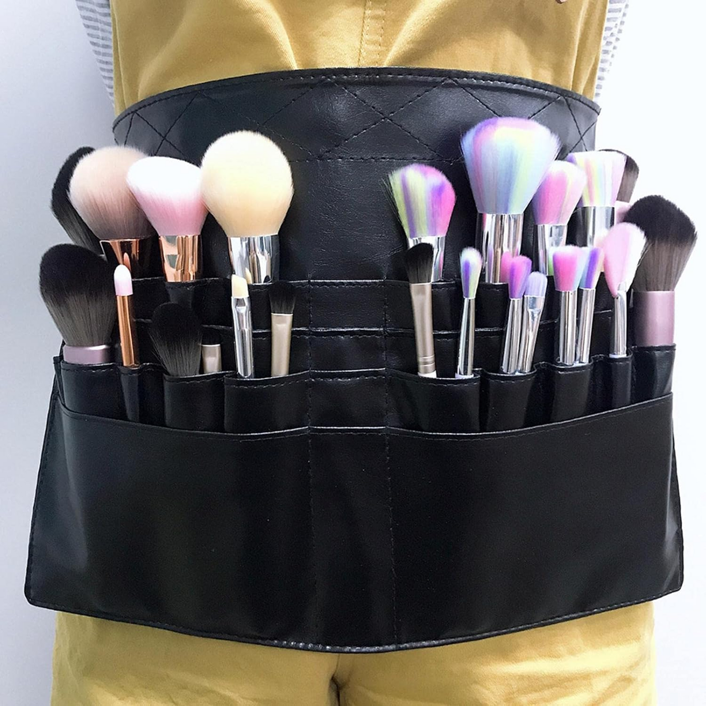 Brand New-Makeup with Artist Belt Strap Pouch, Makeup Storage Bag,Fashion Bag