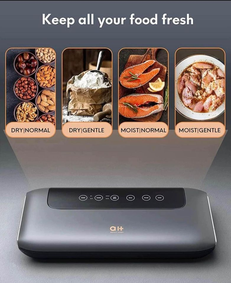 Brand New-$35 Vacuum Sealer Machine 8 in 1 Automatic Food Sealer