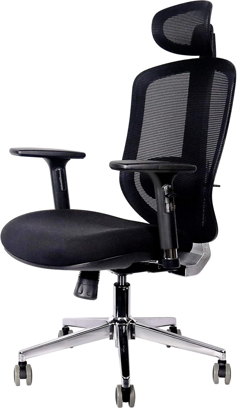 Brand New Ergonomic Office Chair with Lumbar Support and Adjustable Headrest & Armrest - $140