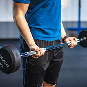 Brand new-Barbell Pre Weighted Straight Steel Bar with Rubber Weights - Fixed Weight, 30LBS, -$30