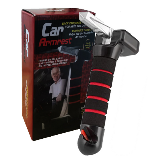 BNIB-3-in-1 Car Assist Handle,Built-in Seatbelt Cutter and Window Breaker,$15/1pack,$25/2pack