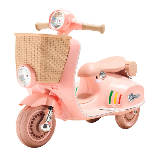VEVOR Kids Ride on Motorcycle 6V Electric Motor Trike with LED for Kids Aged 3+,-$80