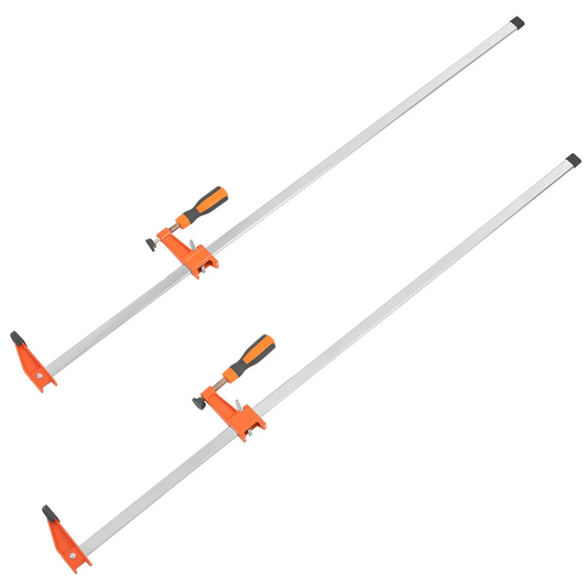 VEVOR Bar Clamps for Woodworking, 2-Pack 36" Clamp/Spreader, Quick-Change F Clamp with 600 lbs Load Limit