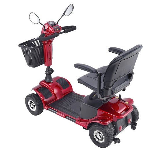 VEVOR Heavy-Duty 4 Wheel Mobility Scooter for Adults & Seniors - Folding Electric Powered Mobility Scooter,-$850