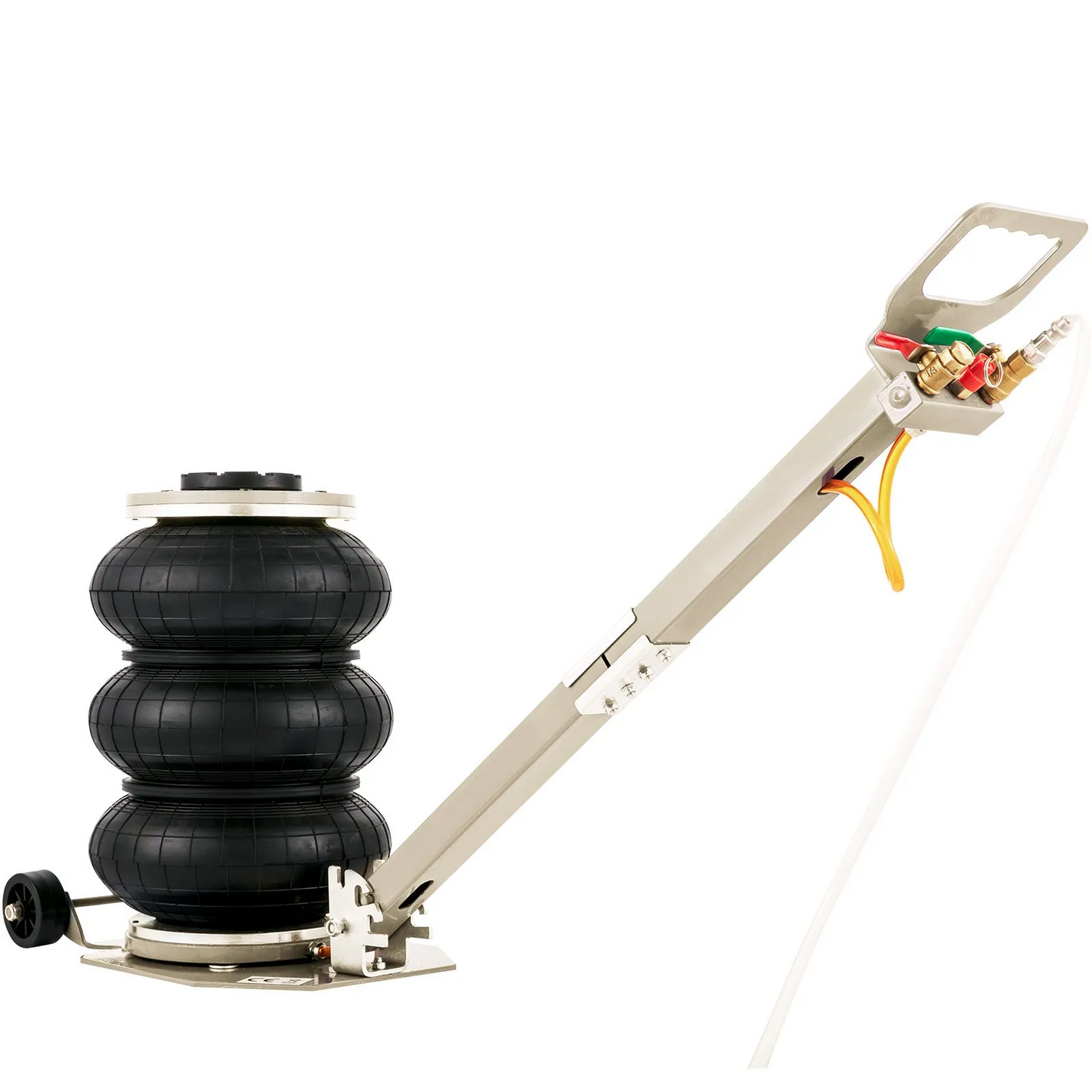 VEVOR Triple Air Bag Jack Pneumatic Jack 6600lbs Quick Lift 3T Heavy Duty White,-$85