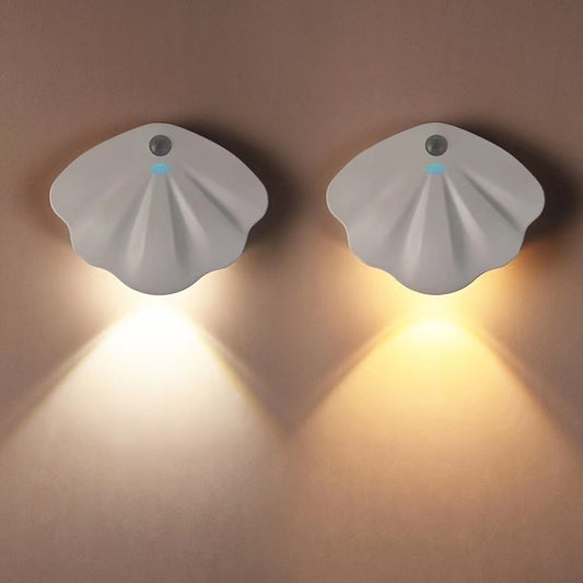 BNIB-Motion sensing light Indoor 3 brightness night light, lamp sticker rechargeable light (2 packs),-$10