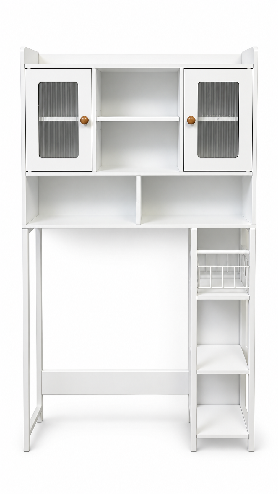 Brand New – Fully Assembled Over-the-Toilet Storage Cabinet – White -$120
