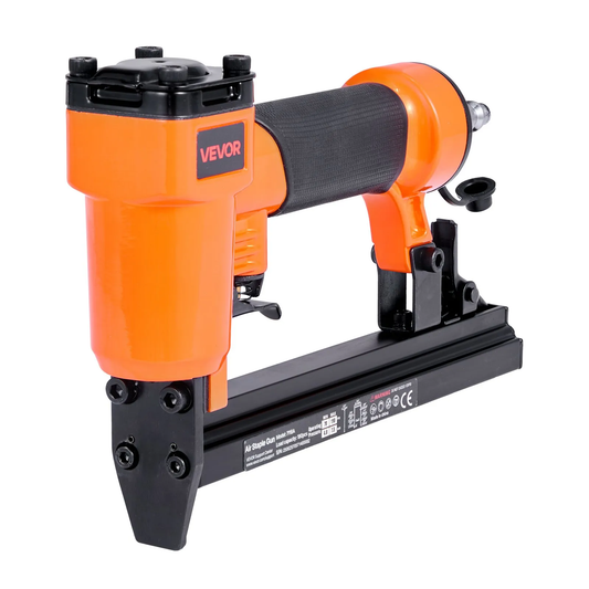 VEVOR Pneumatic Staple Gun, 22 Gauge Pneumatic Upholstery Stapler for 71 Series Fine Wire Staples 3/8-inch,-$25