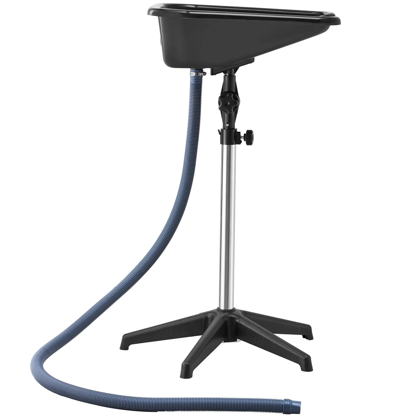 VEVOR Portable Shampoo Bowl, Shampoo Sink with Adjustable Height & Angle, Salon Hair Wash Sink,-$60