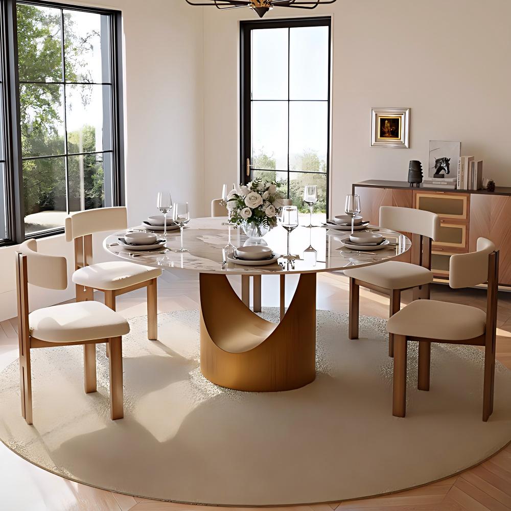 BNIB-POVISON Stainless Steel dining table Base for Hobart- Round  Dining  Table (BASE ONLY)