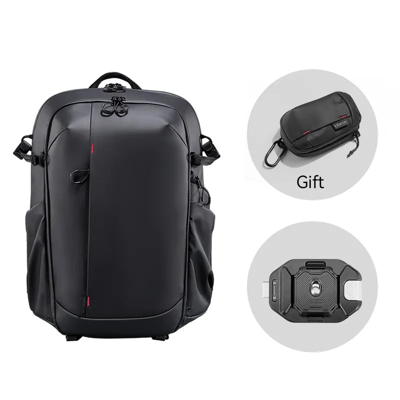 BNIB-Ulanzi BP09 22L Camera Backpack – Anti-Theft Water-Repellent DSLR Bag with Quick Access & Custom Storage