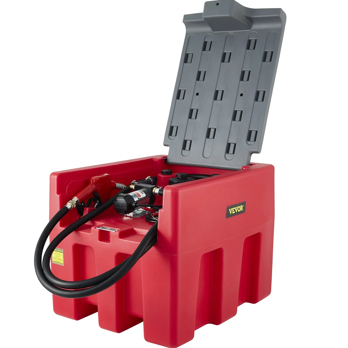 VEVOR Portable Diesel Tank, 58 Gallon Capacity, Diesel Fuel Tank with 12V Electric Transfer Pump,-$700