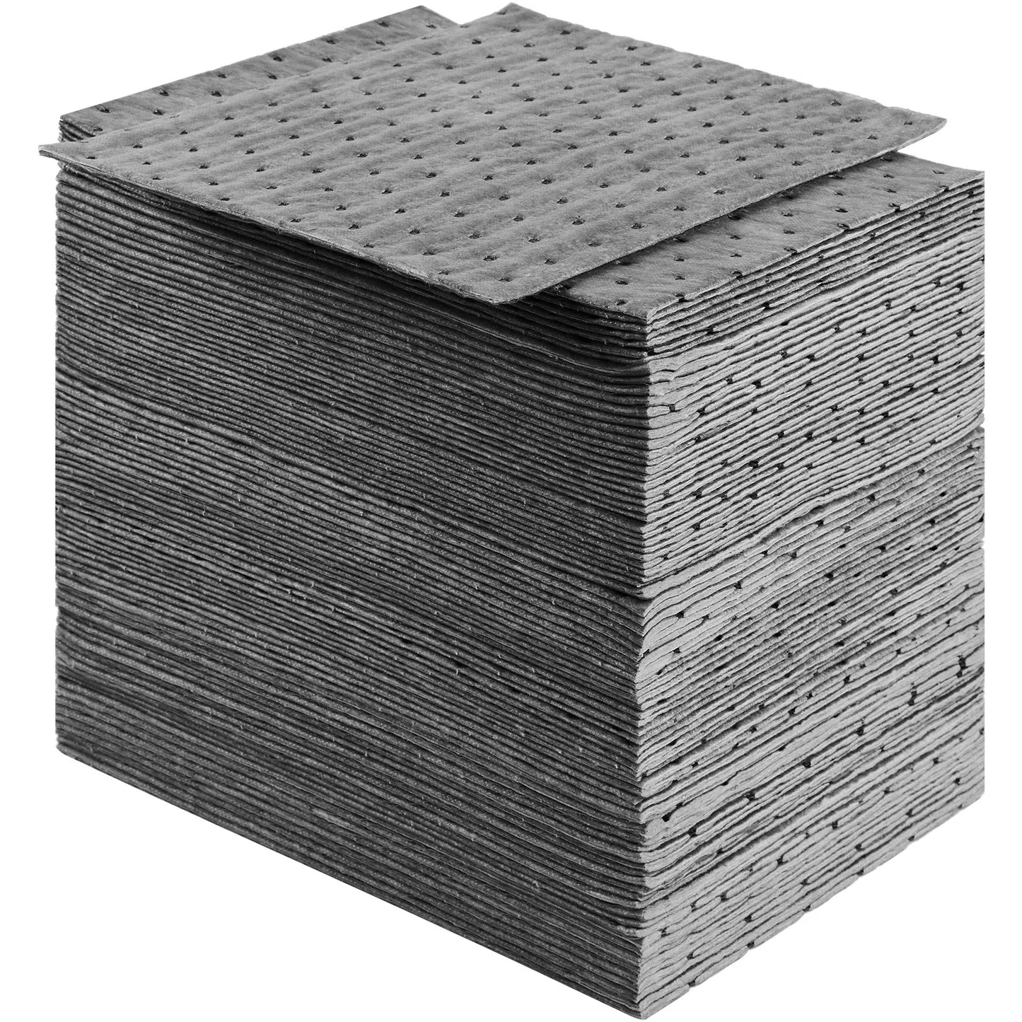 VEVOR Spill Absorbent Pads, Universal Absorbing Mat Absorbs up 12 Gal, 13" L x10" W,-$40