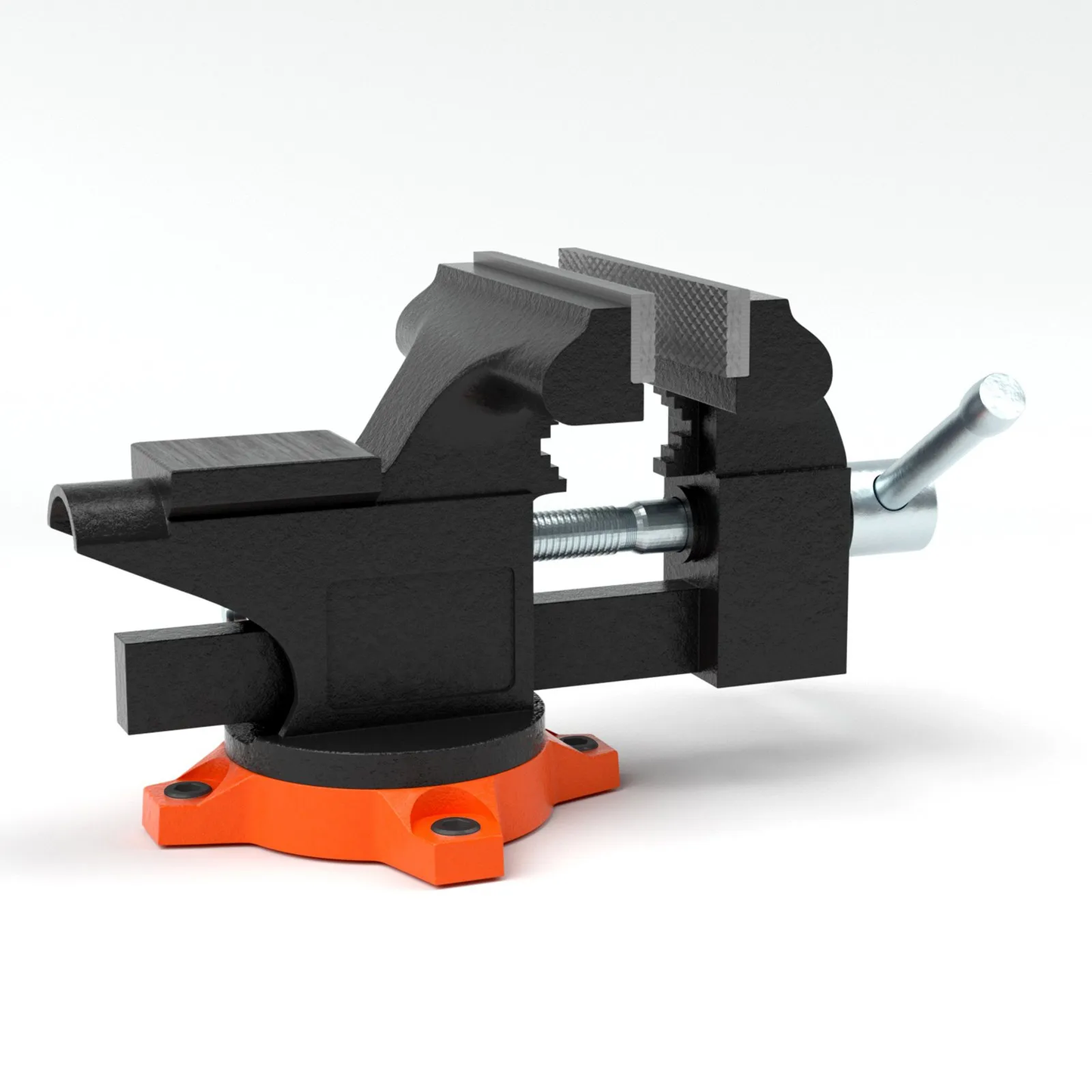 VEVOR Bench Vise, 4.5-inch Jaw Width 3.3-inch Jaw Opening , 240-Degree Swivel Locking Base,-$30