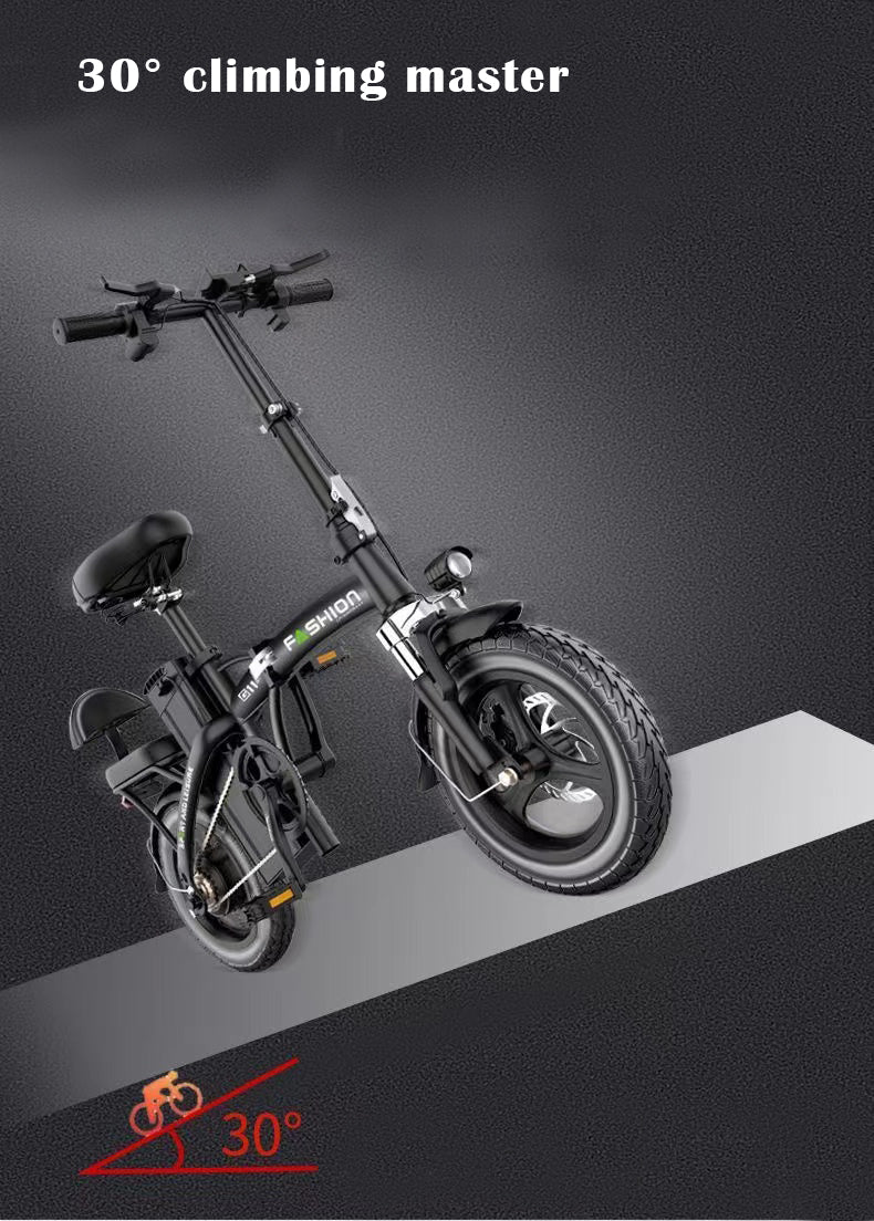 Brand New Smart Folding Electric Bicycle, with Lithium Battery, Lightweight Adult E-bike,