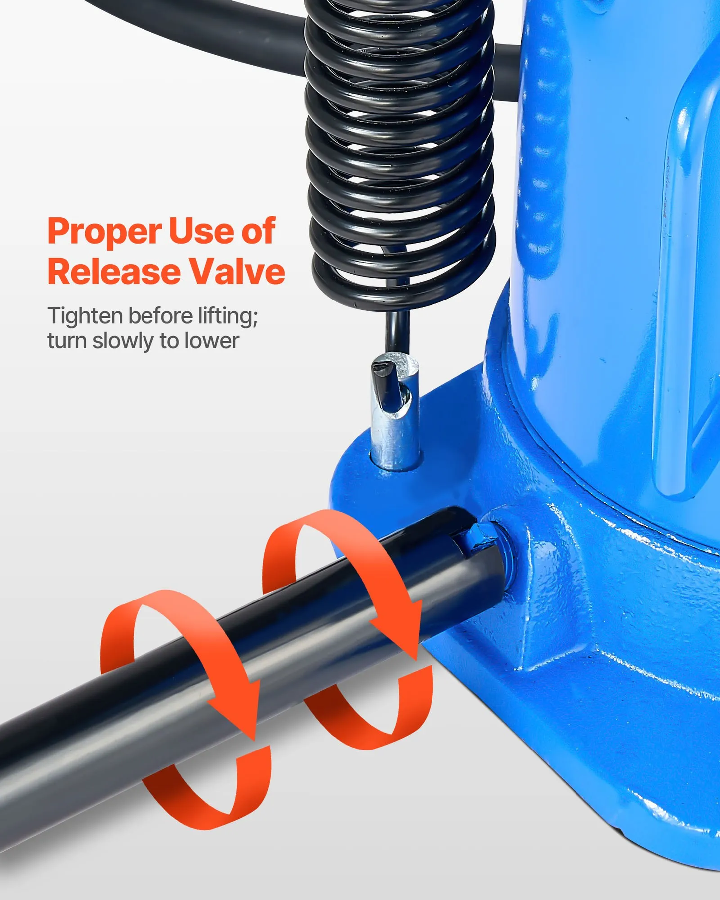 Open box, 90% new VEVOR Air Hydraulic Bottle Jack, 32 Ton (70546.9 lbs) Capacity, 10-16.3 Inch,-$80