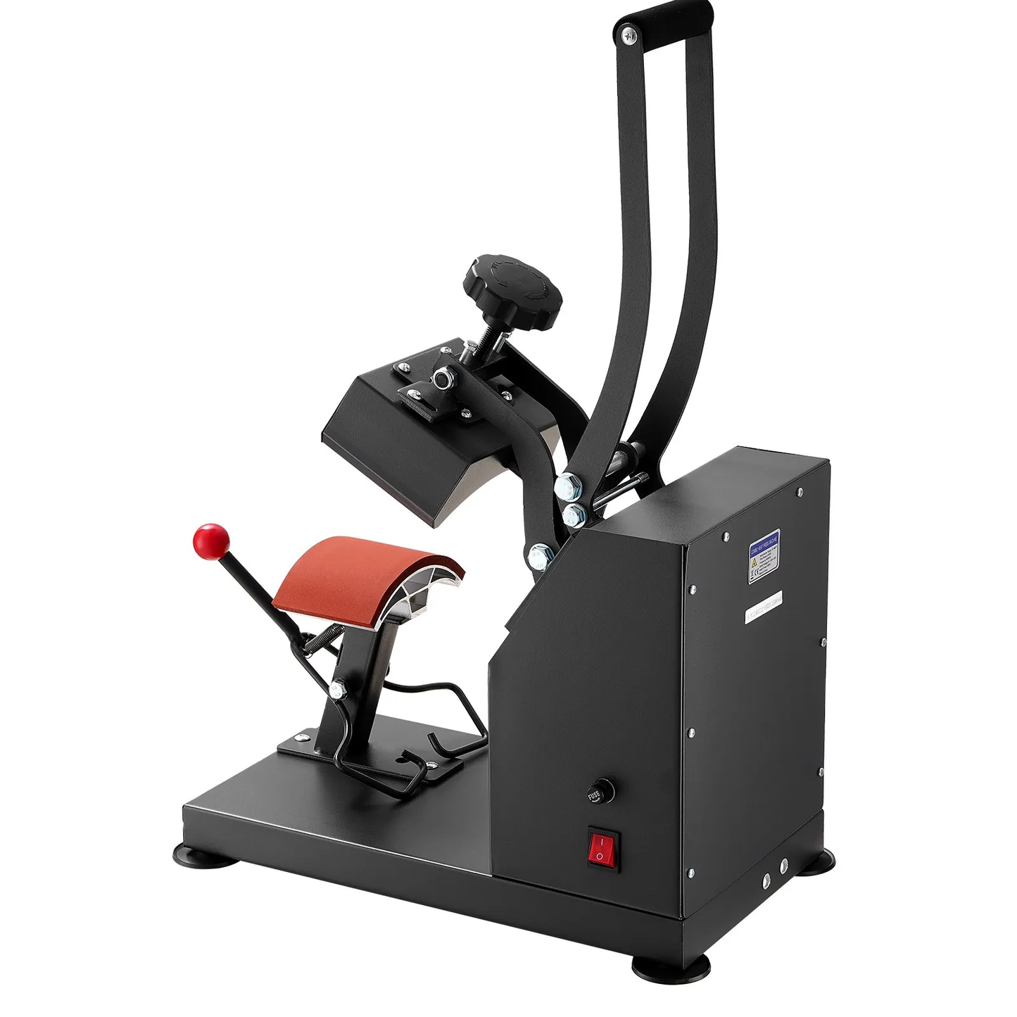 VEVOR Hat Heat Press 5.5 x 3.5 inch Heat Press Machine 600W Professional Heat Press Hat Machine,-$110