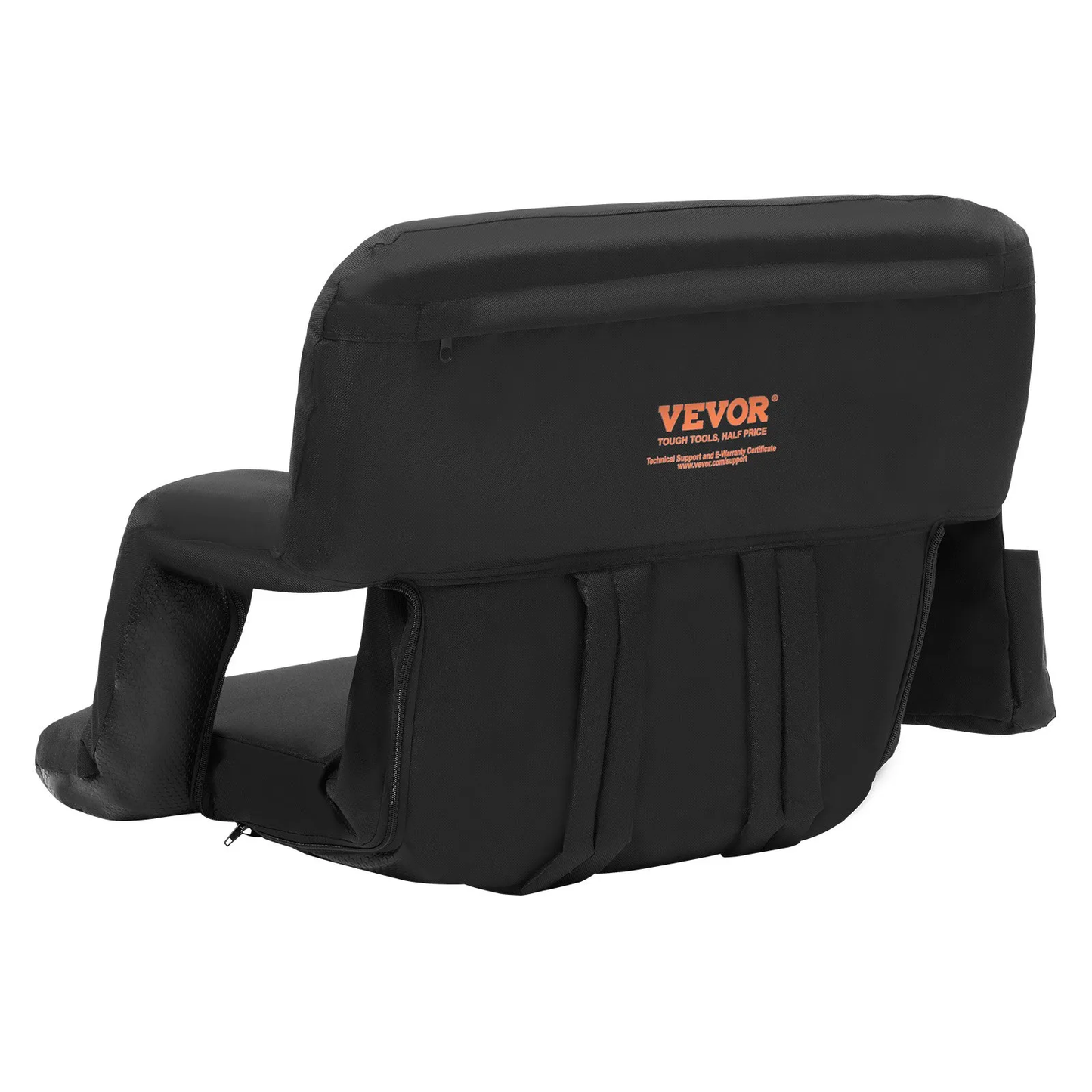 VEVOR Stadium Seat with Back Support, Wide Bleacher Seat Backs, Folding Padded(2 Set),-$55