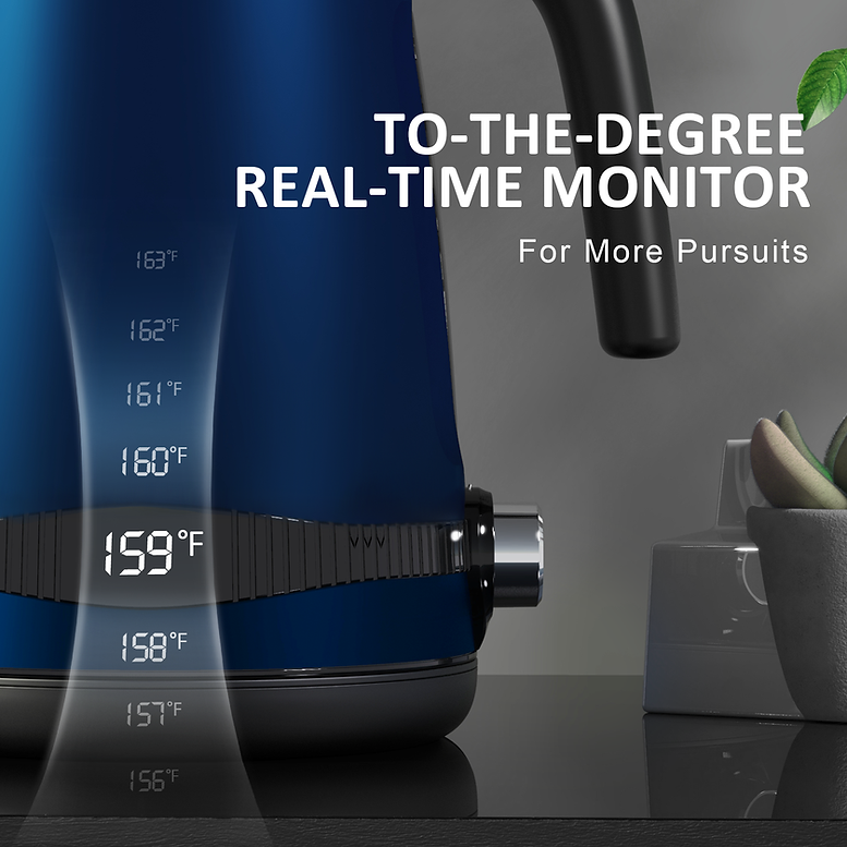 Brand New GREECHO 1.7-Liter Digital Temperature Control Electric Kettle