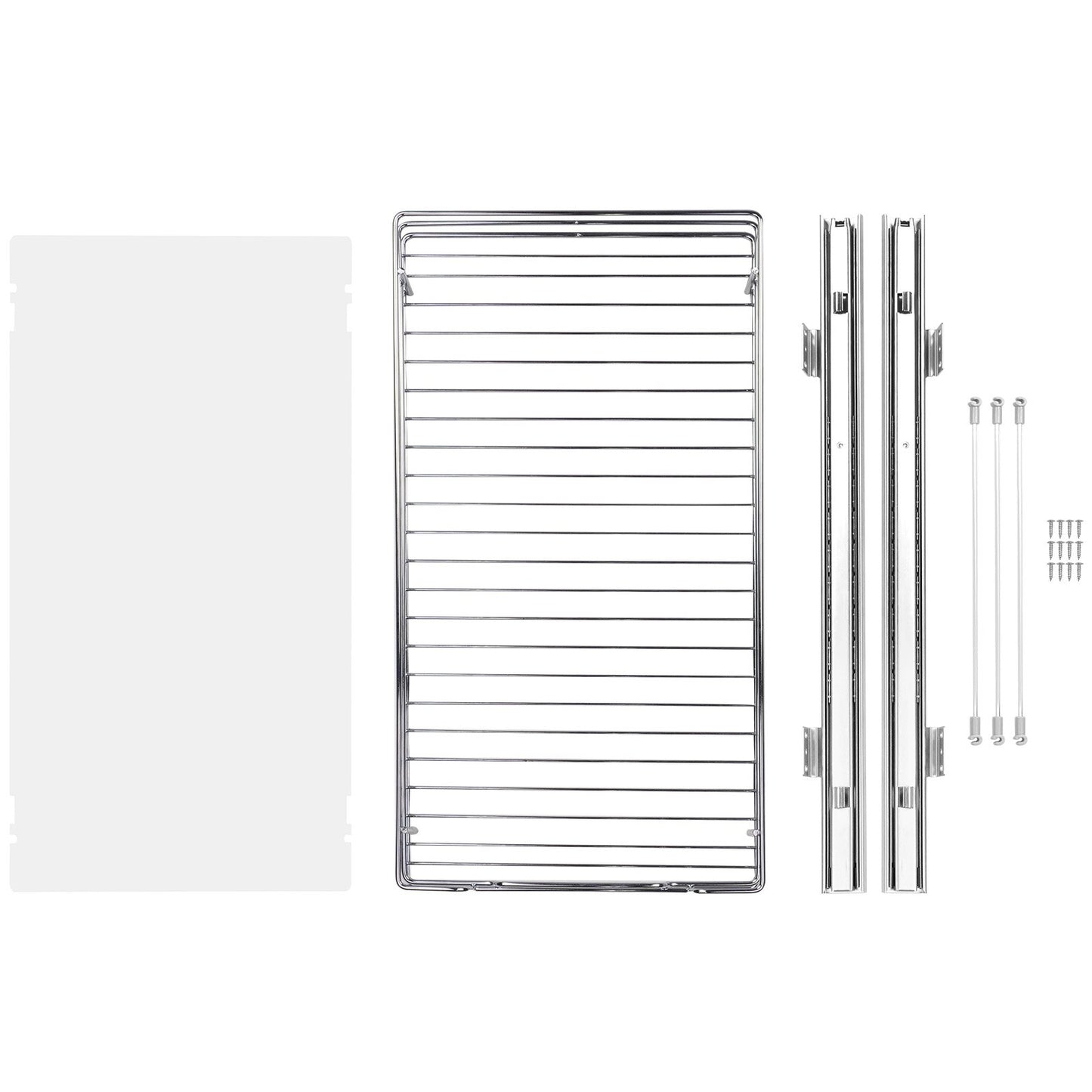 VEVOR 12.5"Wx16.5"Dx3.5"H Pull Out Cabinet Organizer, Heavy Duty Slide Out Pantry Shelves, -$18
