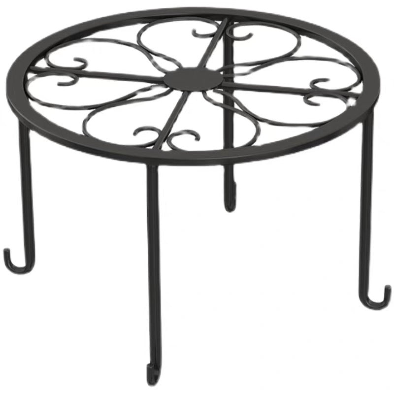 Brand New-Iron flower stand, European floor flower tray, simple rust-proof flower stand, -$15 for 3