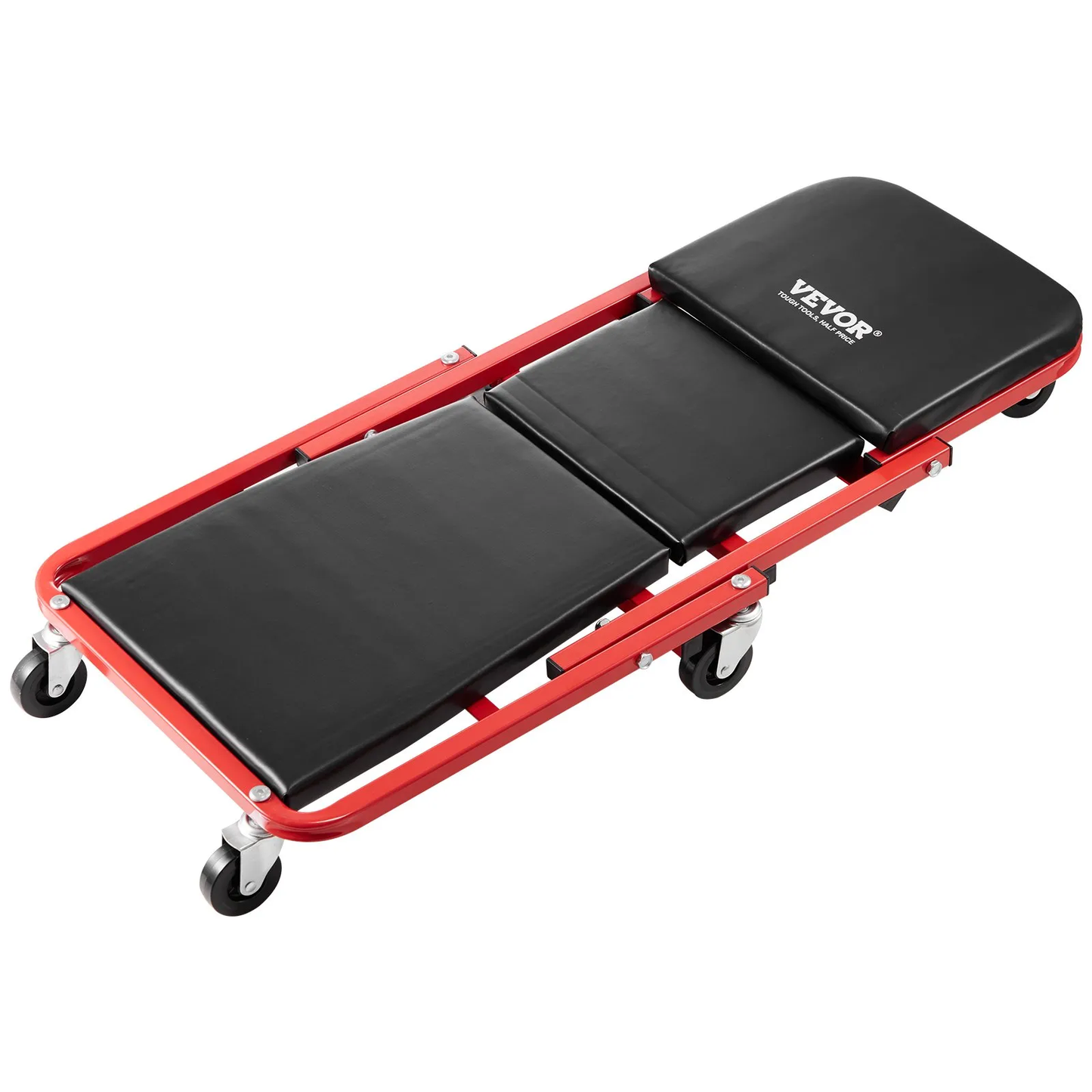 VEVOR Foldable Z Garage Creeper, 36 in, 300 lbs Load Capacity Rolling Folding Mechanic Creeper Stool,-$40