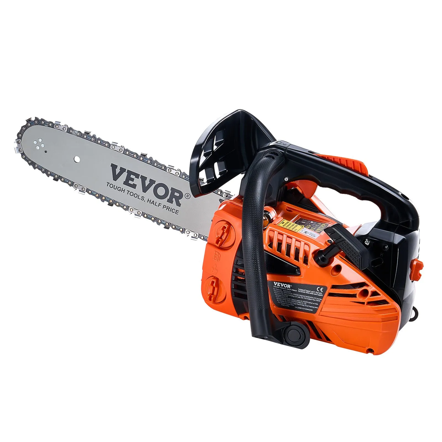 VEVOR Gas Chainsaw, 25.4CC 12" 1.2HP, Gasoline Powered Chain Saw, Handheld Cordless,-$80
