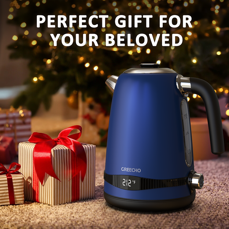 Brand New GREECHO 1.7-Liter Digital Temperature Control Electric Kettle