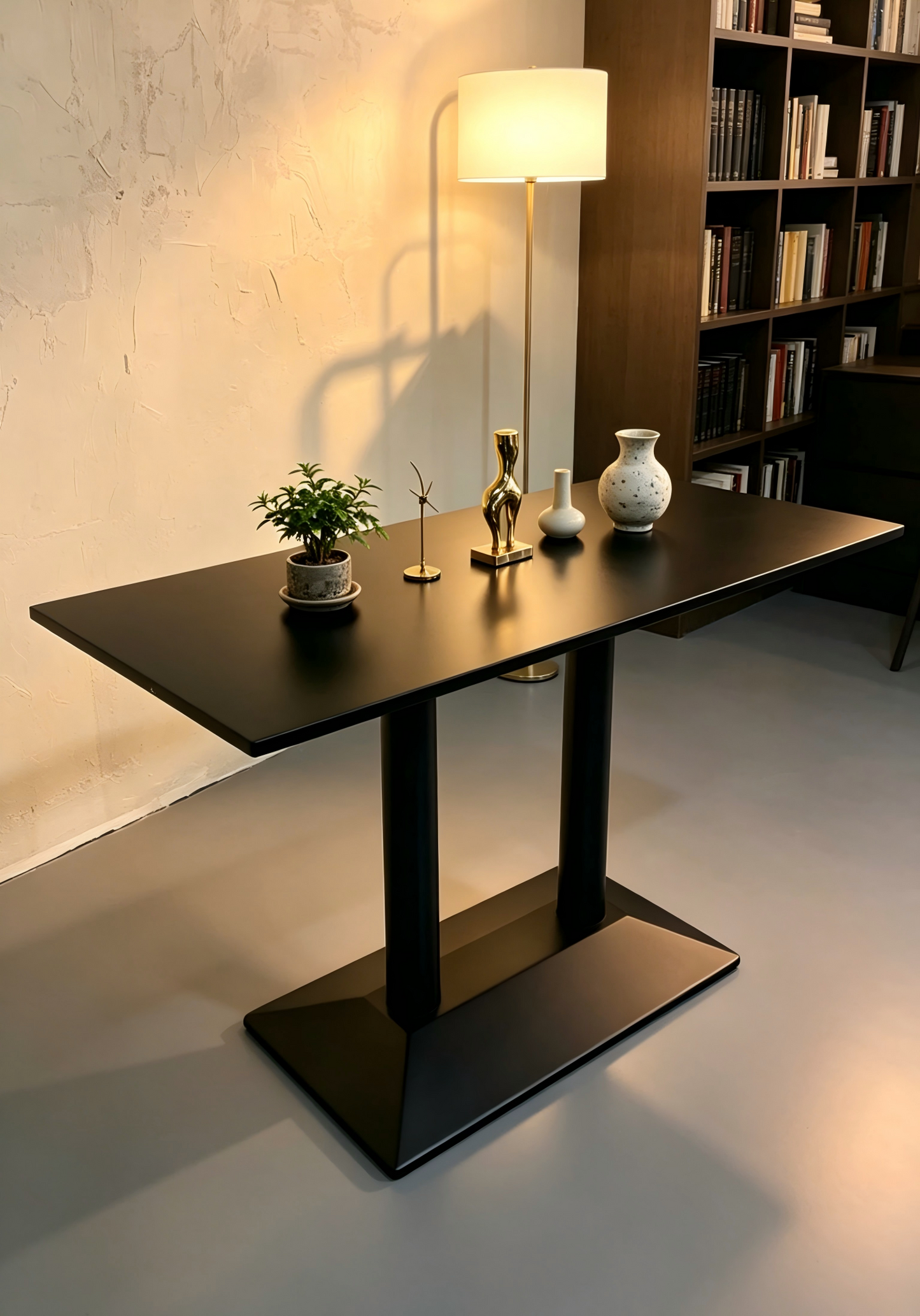 Brand New Assembled Console Table, Dining Table, Desk, Black -$100
