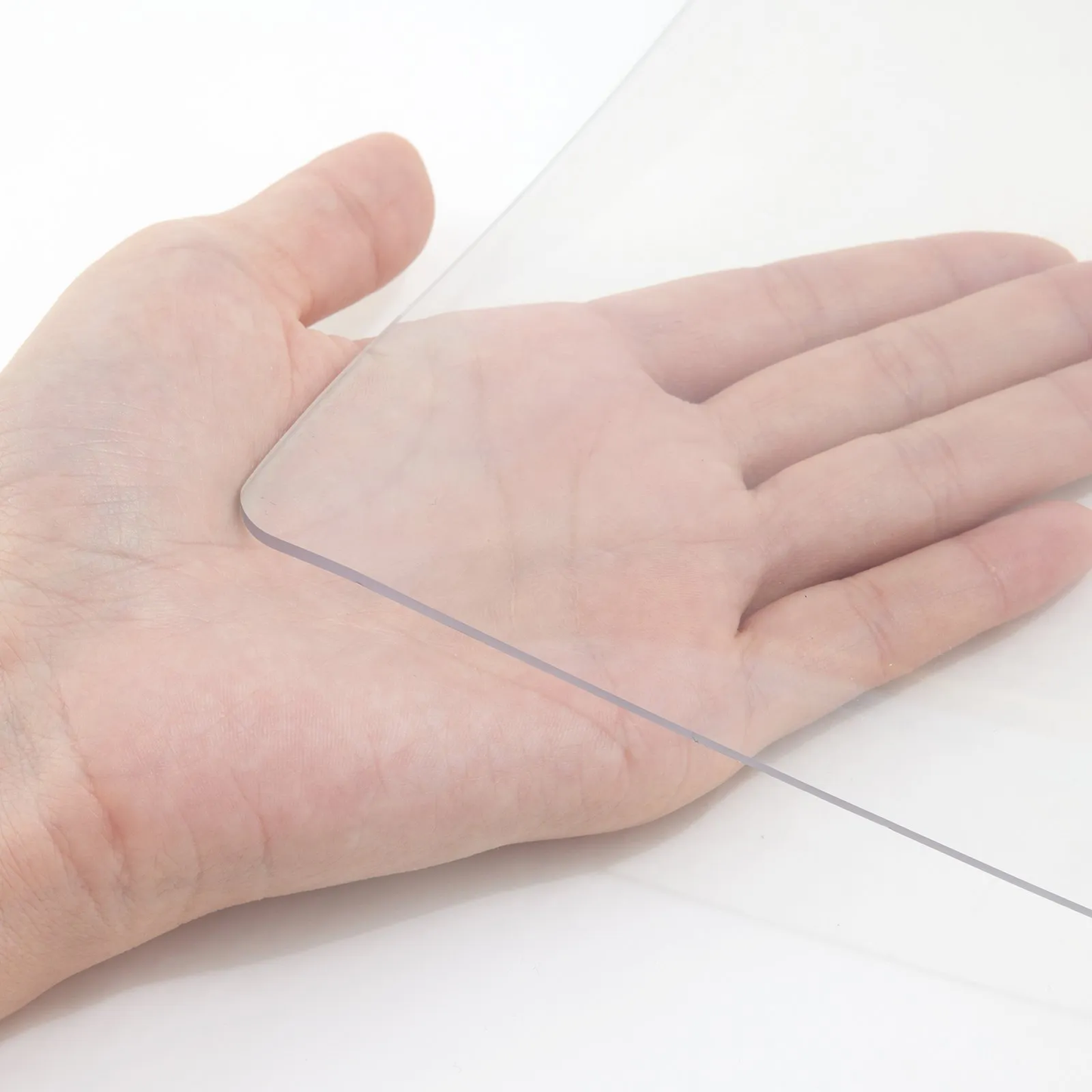 VEVOR Plastic Table Cover 42 x 72 Inch, 1.5 mm Thick Clear Table Protector,-$28