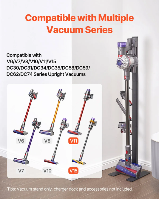 VEVOR Vacuum Stand, Compatible With Dyson V6 V7 V8 V10 V11 V15, Stable Vacuum Stand Holder,-$30