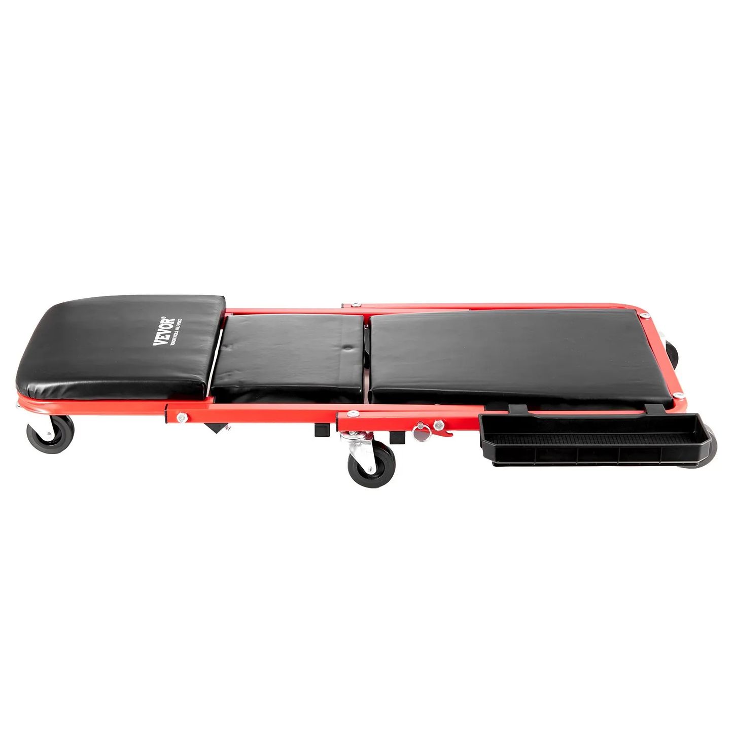 VEVOR Foldable Z Garage Creeper, 36 in, 300 lbs Load Capacity Rolling Folding Mechanic Creeper Stool,-$40