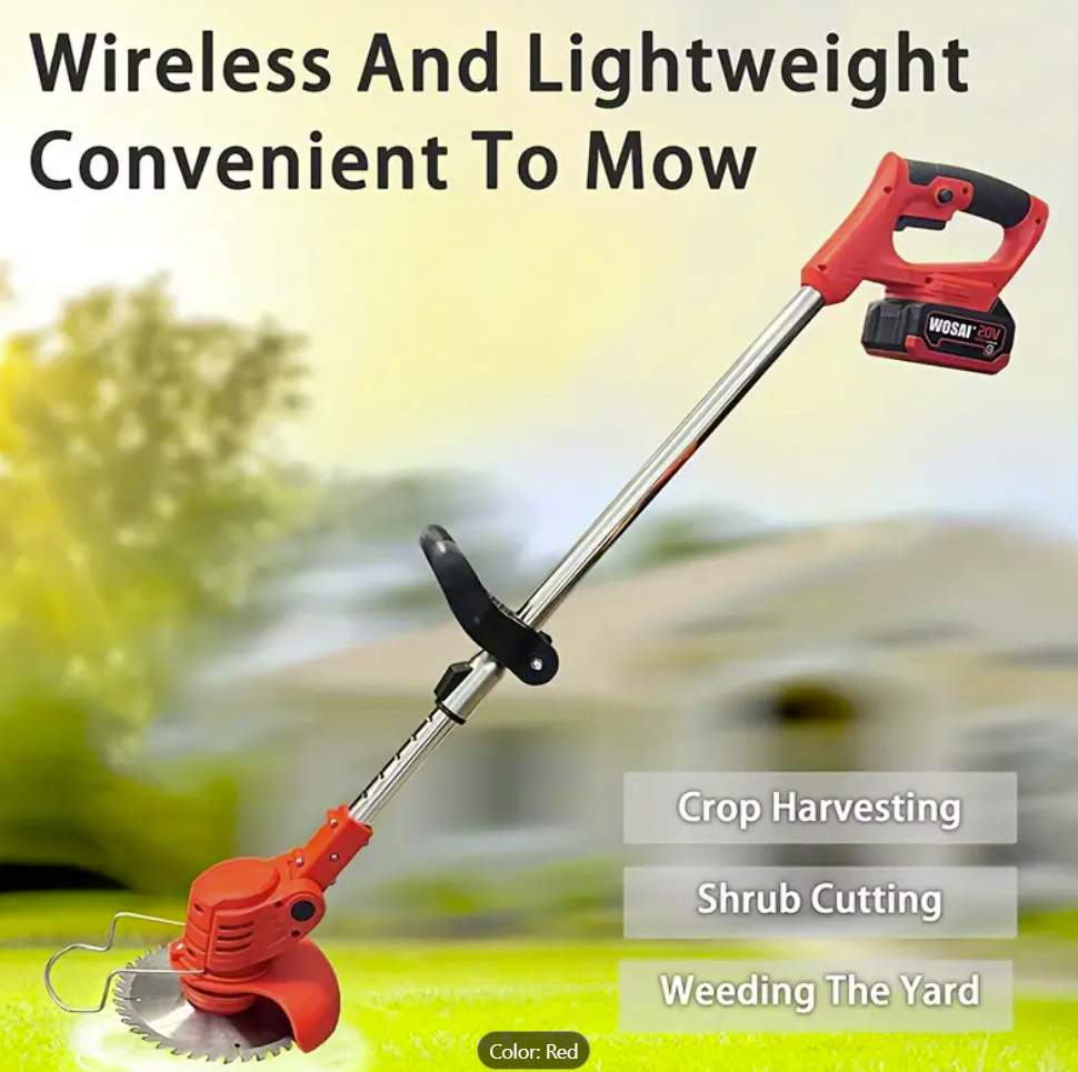 Brand New Dejiang 3-in-1 Cordless Weed Trimmer | Effortlessly Tackle Yard Weeds