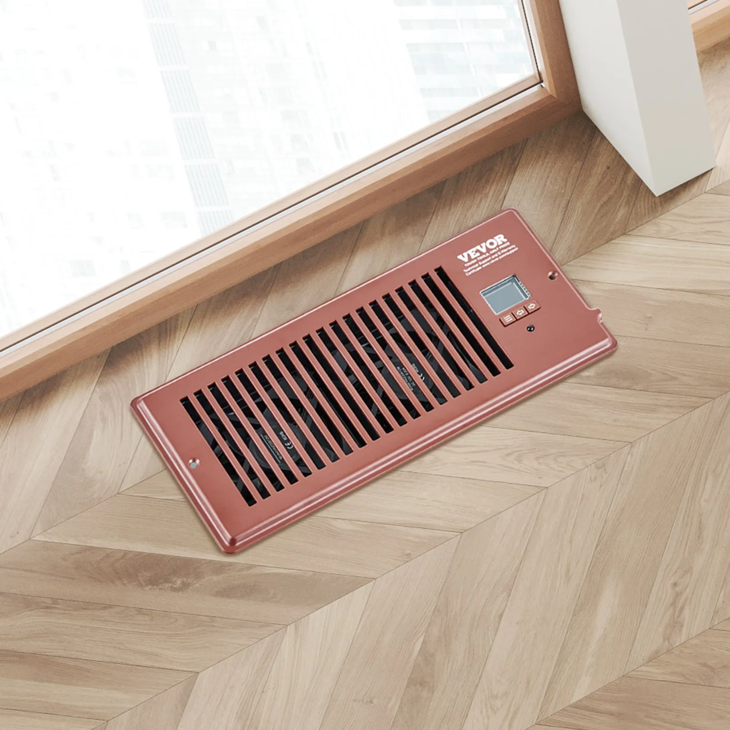 VEVOR Register Booster Fan, Quiet Vent Booster Fan Fits 4” x 10” Register Holes, with Remote Control,-$35