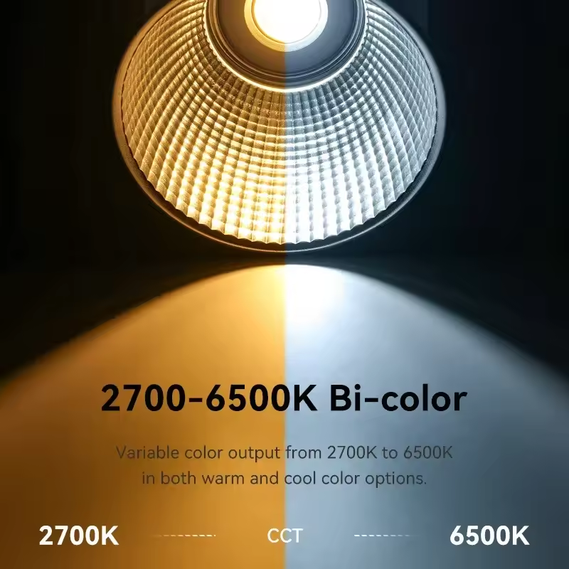 BNIB-Ulanzi LT005 60W Bi-Color COB Video Light 2700-6500K with Lighting Effects Photopraphic Studio Light