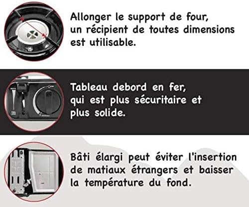 BNIB- Max Butane Gas Stove MS-2500, Up to 8000 BTU, Camp Stove, with Carrying Case,CSA Approved