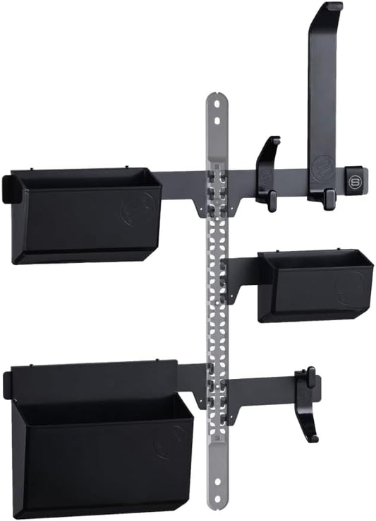 BNIB-Steadyrack Gear Mate Storage Organizer System – Bike Accessories Integrates with all bike racks,-$35