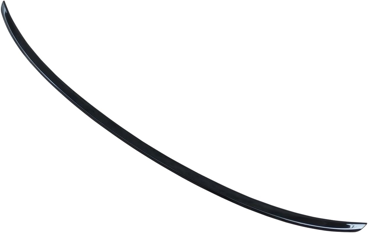 BNIB-NINTE Rear Spoiler for BMW 3 Series G20 Sedan 2019 to 2025 ABS Gloss Black Rear Trunk Splitter Wing