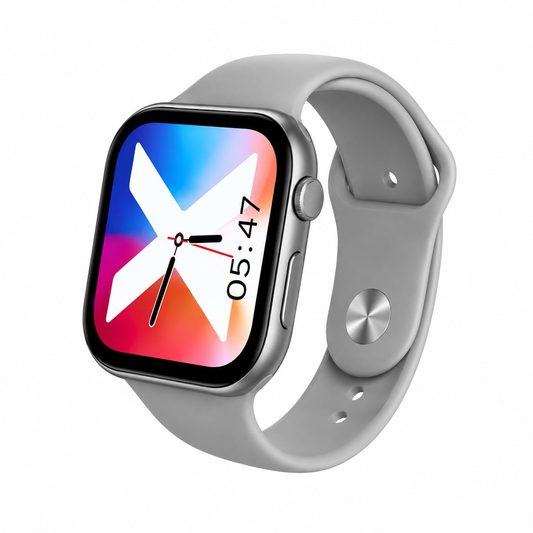 BNIB-PremiumAV S12 Max Smart Watch with 1.83 Inch HD Display,heart rate monitor, Sports Modes,silver,-$25