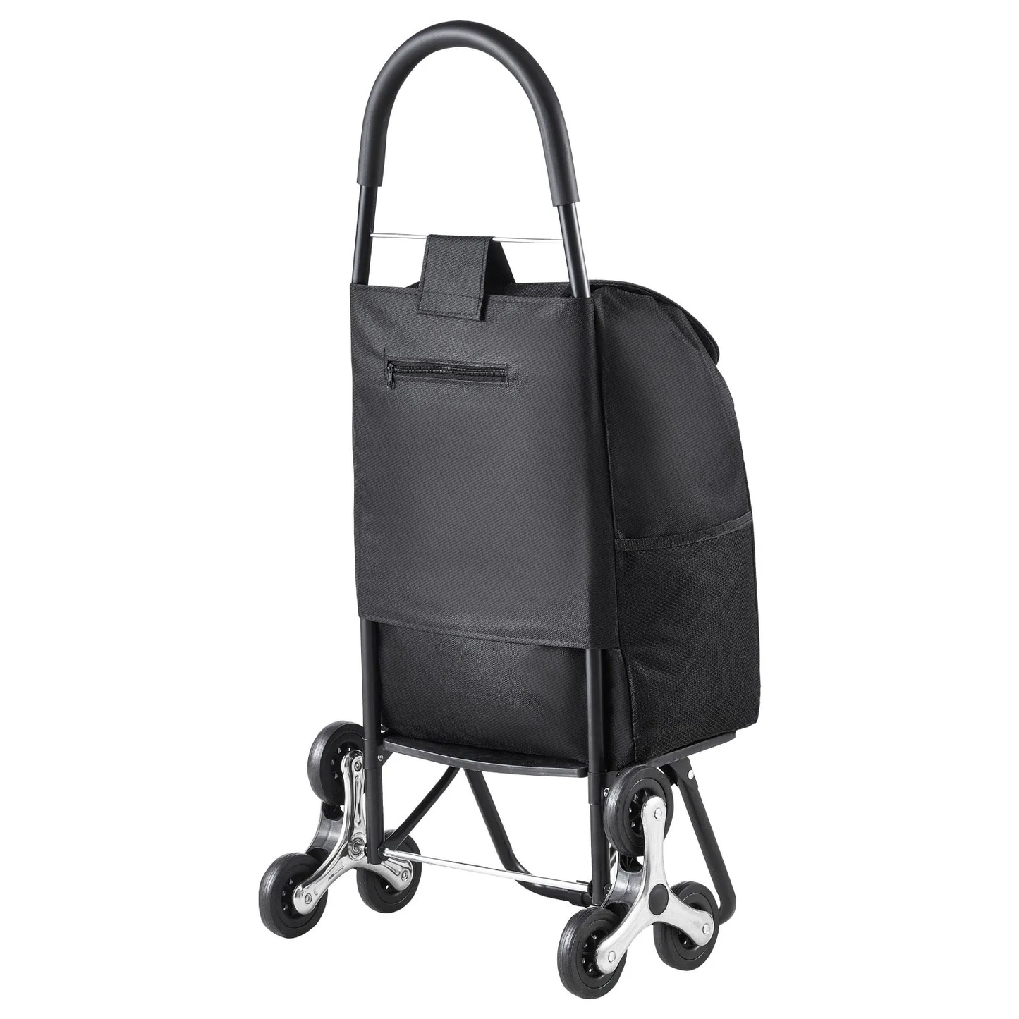 VEVOR Stair Climber Trolley Dolly, 36L Folding Shopping Cart,-$35