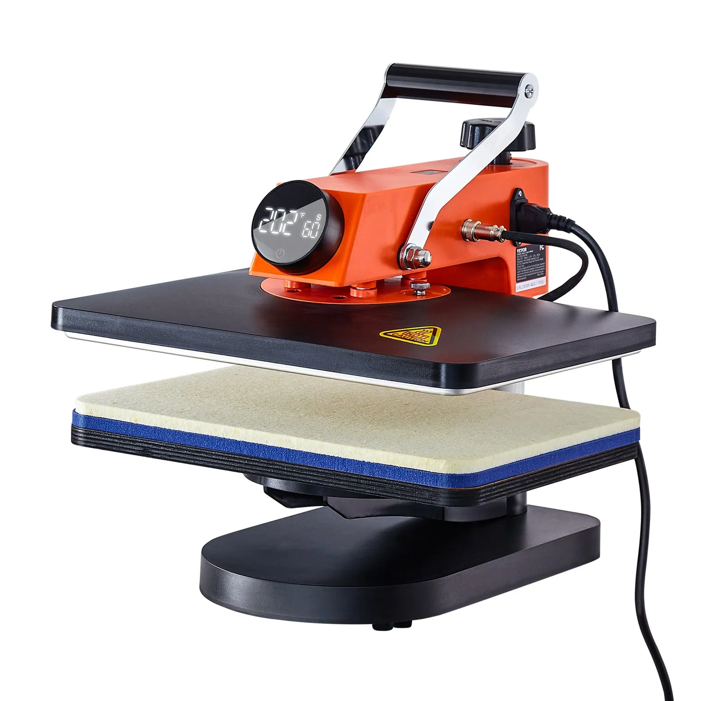 VEVOR 5-in-1 Heat Press Machine, 12" x 15" Fast Heating, 360 Swing Away Digital Sublimation Transfer,-$170