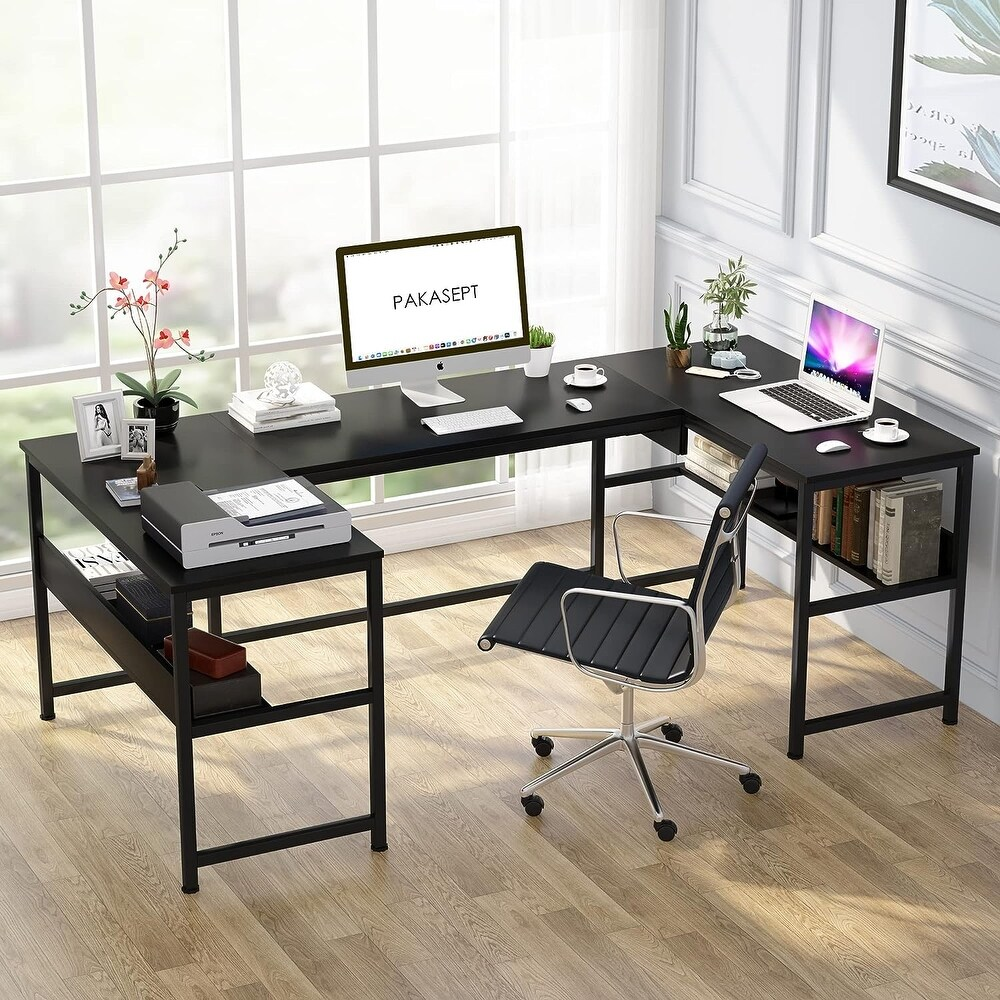 BNIB-U- Shaped Computer Desk with Lift Top, Work from Sitting to Standing