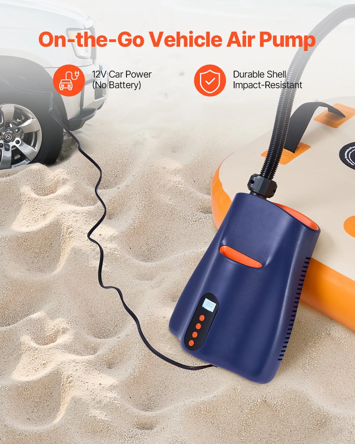 VEVOR Paddle Board Pump, 22PSI High Pressure, Dual Stage Inflation & Deflation SUP Air Pump,-$70