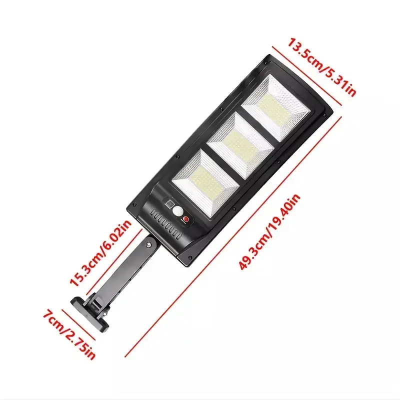Brand New 180 LED Solar Wall Light – Dusk-to-Dawn Motion Sensor with Remote (5000mAh)